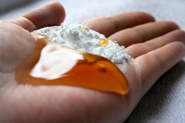 baking soda at honey para sa pagpapalaki ng ari